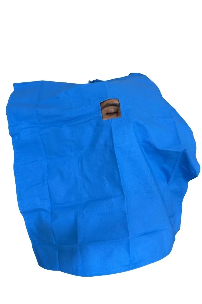 Surgical Eye Hole Sheet BlueBird